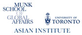 University of Toronto. Munk Centre for International Studies at Trinity College. Asian Institute.