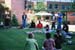 Drumming outside