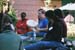 Drumming outside