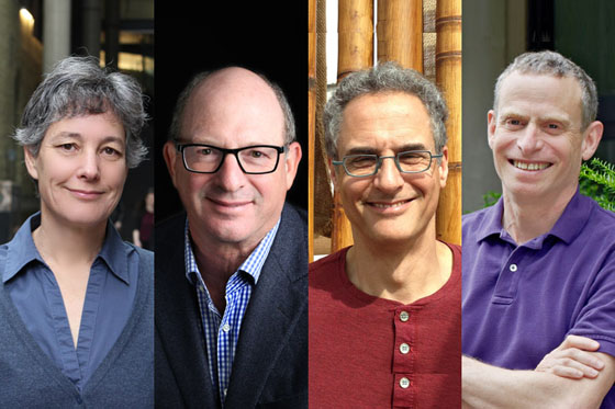 A composite of four researchers