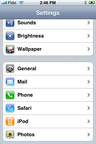 Info Commons Help Desk - iPhone and iPod touch settings for UTORmail